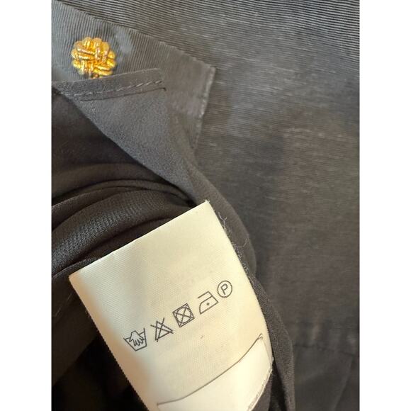 Weill Skirt Tiered Gold Buttons Regal Preppy Chic Classy Sz 8 - Picture 3 of 9